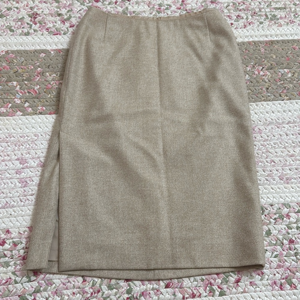 Burberry Wool Pencil Skirt US 4